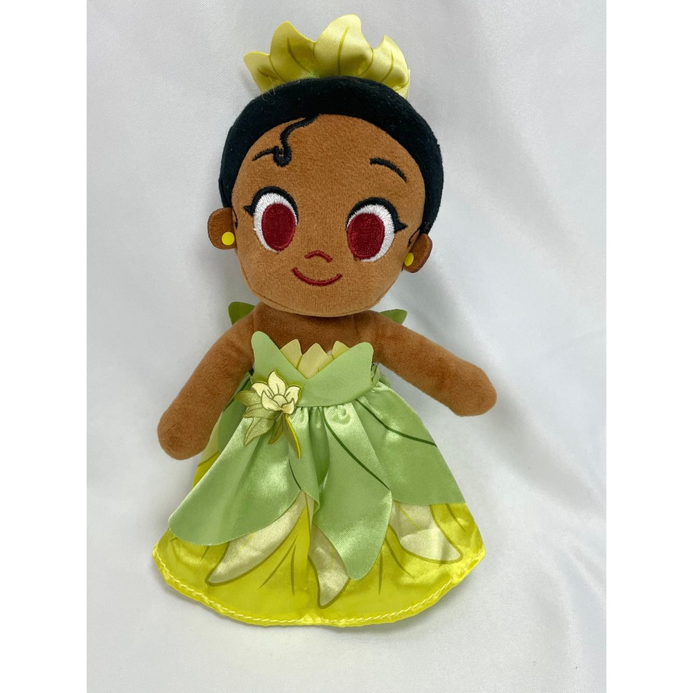 Disney Store Parks Nuimos Tiana Princess & the Frog Plush 7"